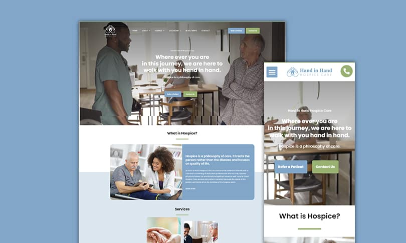 Healthcare Website Design 1