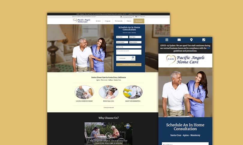 Healthcare Website Design 2