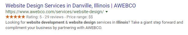 Aggregate Rating Schema Markup for Service Pages