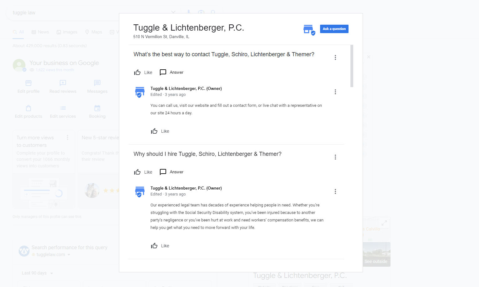 Ask And Answer Questions From Visitors On Google Business Profile