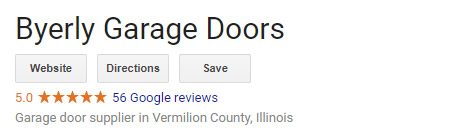 Byerly Garage Door Google Reviews