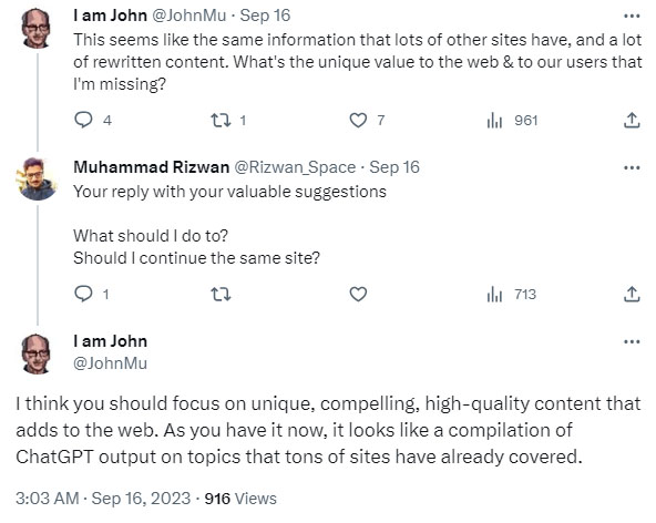 John Mu Quote Compilation Of Chatgpt Output