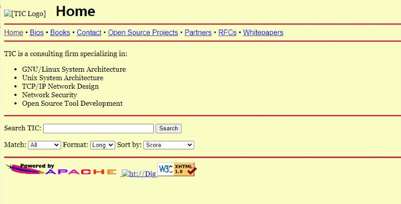 Old website keep content up to date