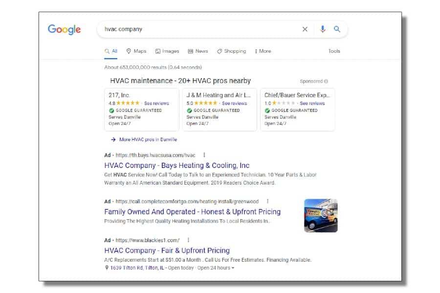 PPC Ads For Hvac Companies