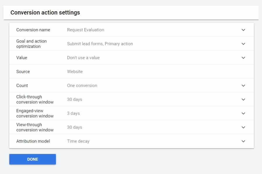 Setting Up Conversion Goals In Google Ads