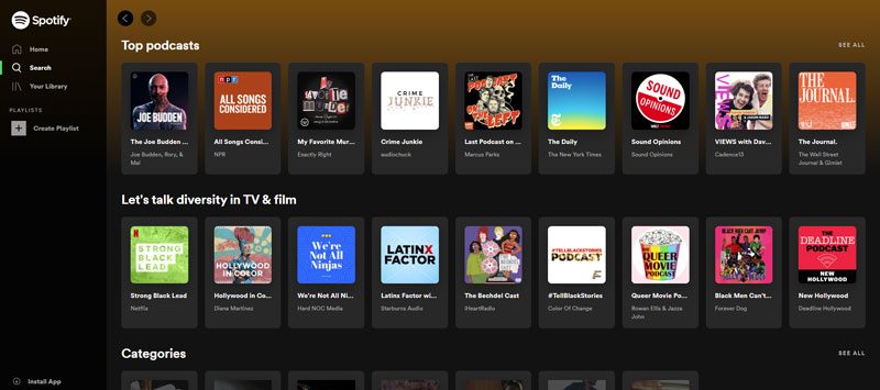 Spotify for Podcasts