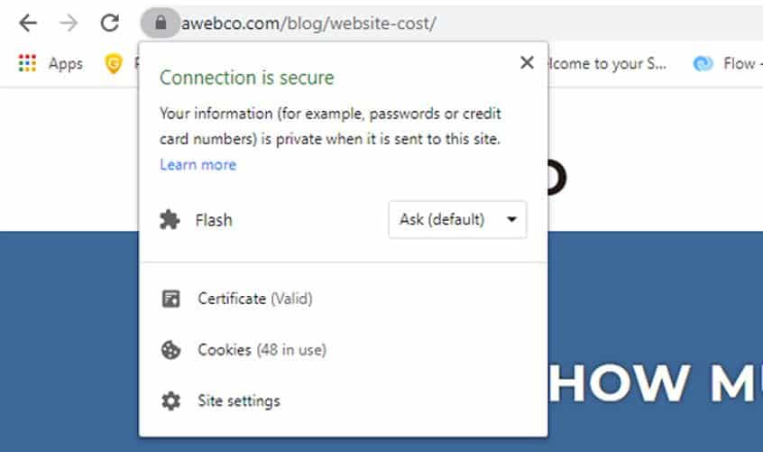 Valid SSL Certificate